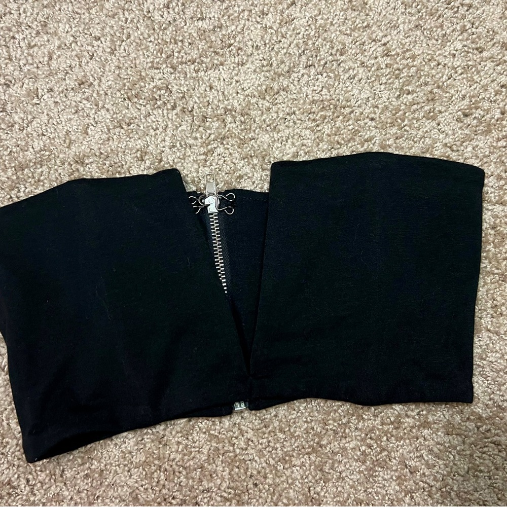 Black Deep V Top